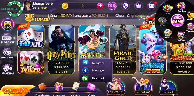 Cong game Vpay88