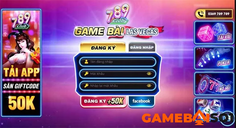ĐĂNG KÝ 789 CLUB - CỔNG GAME 789 CLUB