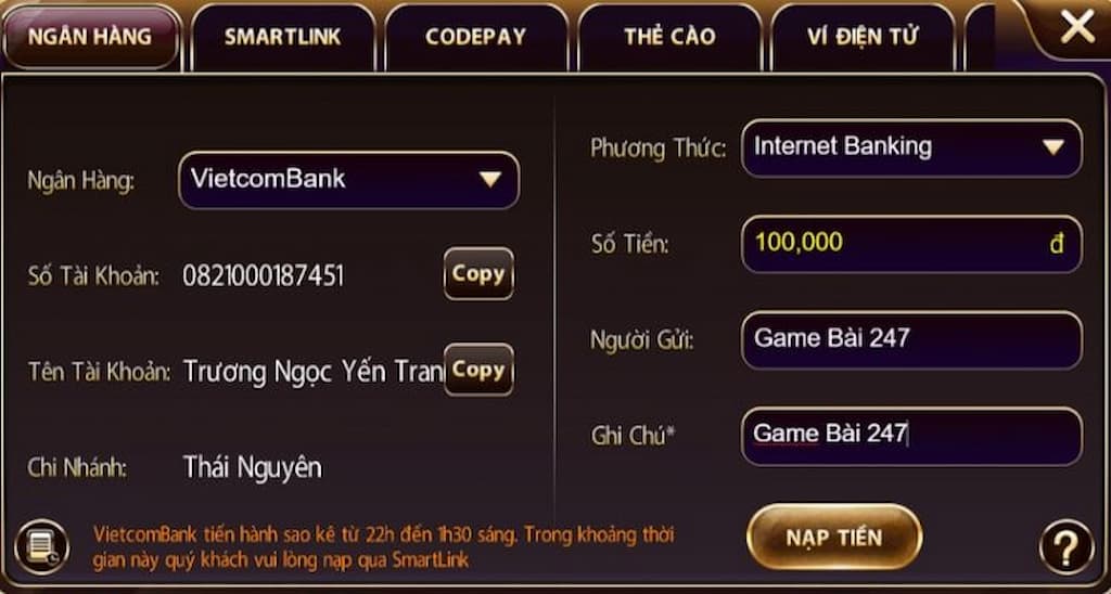 Khám phá bí quyết nạp rút tiền Sunwin siêu an toàn NẠP RÚT TIỀN SUNWIN